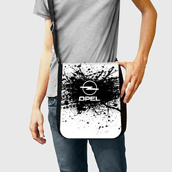 Сумка на плечо Opel: Black Spray, цвет: 3D-принт — фото 2