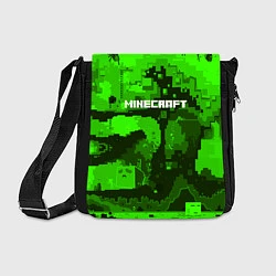 Сумка на плечо Minecraft: Green World, цвет: 3D-принт