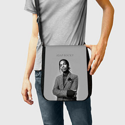 Сумка на плечо ASAP Rocky: Grey Fashion, цвет: 3D-принт — фото 2