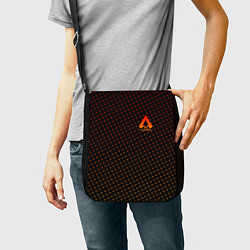 Сумка на плечо Apex Legends: Orange Dotted, цвет: 3D-принт — фото 2
