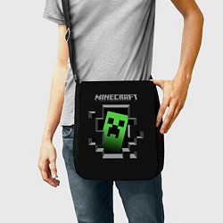Сумка на плечо Minecraft Creeper, цвет: 3D-принт — фото 2