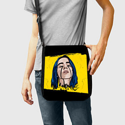 Сумка на плечо Billie Eilish, цвет: 3D-принт — фото 2
