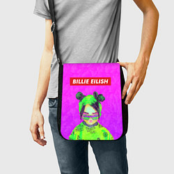 Сумка на плечо Billie Eilish, цвет: 3D-принт — фото 2