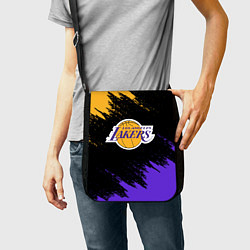 Сумка на плечо LA LAKERS, цвет: 3D-принт — фото 2
