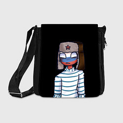 Сумка на плечо CountryHumans - Россия, цвет: 3D-принт