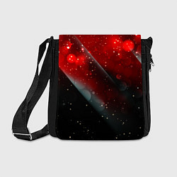 Сумка на плечо Red & Black, цвет: 3D-принт
