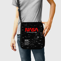 Сумка на плечо NASA, цвет: 3D-принт — фото 2