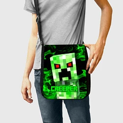 Сумка на плечо MINECRAFT CREEPER, цвет: 3D-принт — фото 2