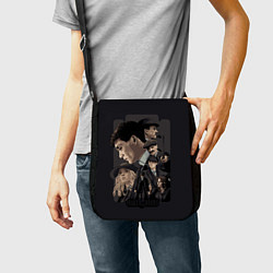Сумка на плечо Острые козырьки, цвет: 3D-принт — фото 2