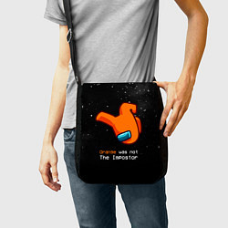 Сумка на плечо AMONG US - Orange, цвет: 3D-принт — фото 2