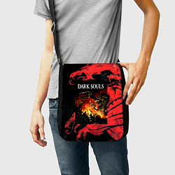 Сумка на плечо DARKSOULS DRAGON AGE, цвет: 3D-принт — фото 2