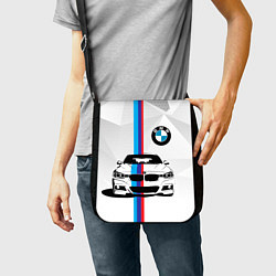 Сумка на плечо BMW БМВ M PERFORMANCE, цвет: 3D-принт — фото 2