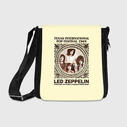 Сумка на плечо Led Zeppelin - Texas International Pop Festival 19, цвет: 3D-принт