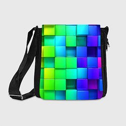 Сумка на плечо Color geometrics pattern Vanguard, цвет: 3D-принт
