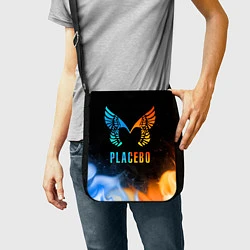Сумка на плечо Placebo, Logo, цвет: 3D-принт — фото 2