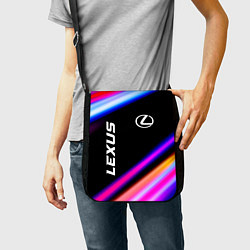 Сумка на плечо Lexus Speed Lights, цвет: 3D-принт — фото 2