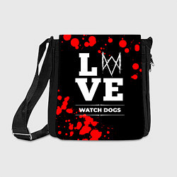Сумка на плечо Watch Dogs Love Классика, цвет: 3D-принт