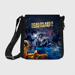Сумка на плечо Dead island 2 герой в ночи, цвет: 3D-принт