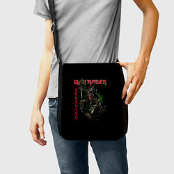 Сумка на плечо Iron Maiden Senjutsu samurai, цвет: 3D-принт — фото 2
