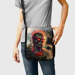 Сумка на плечо Dead island 2 zombie, цвет: 3D-принт — фото 2