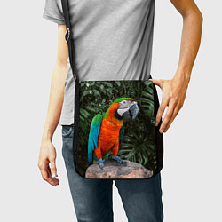 Сумка на плечо Попугай Макао, цвет: 3D-принт — фото 2