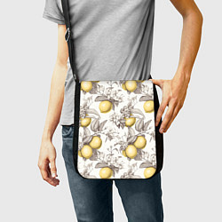 Сумка на плечо Лимоны - винтаж графика: паттерн, цвет: 3D-принт — фото 2