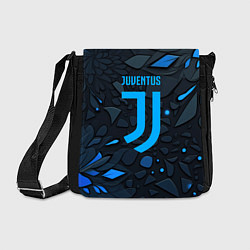 Сумка на плечо Juventus blue logo, цвет: 3D-принт