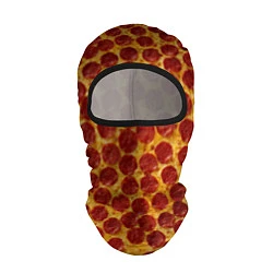 Балаклава Пицца пепперони, цвет: 3D-черный