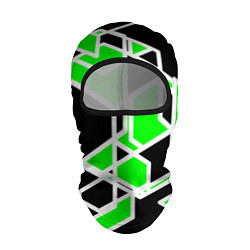 Балаклава Зелёное трубы, цвет: 3D-черный