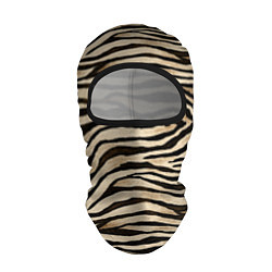 Балаклава Шкура зебры и белого тигра, цвет: 3D-черный