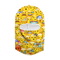 Балаклава Emoji, цвет: 3D-белый — фото 2