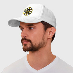 Бейсболка Boston Bruins, цвет: белый