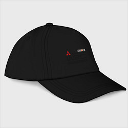 Бейсболка Mitsubishi wrc, цвет: черный