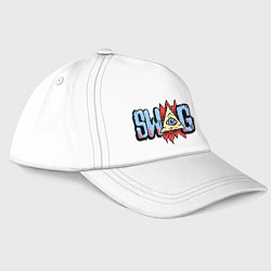 Бейсболка SWAG Eye, цвет: белый