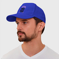Бейсболка Влада не подарок, цвет: синий — фото 2