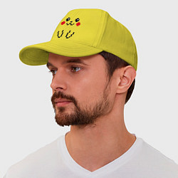Бейсболка Bit Pikachu цвета желтый — фото 1