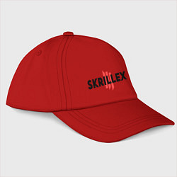 Бейсболка Skrillex III, цвет: красный