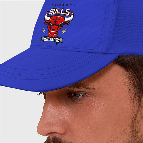 Бейсболка Chicago Bulls est. 1966 / Синий – фото 2