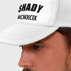 Бейсболка Shady MCMXCIX, цвет: белый — фото 2