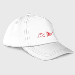 Бейсболка Skillet, цвет: белый