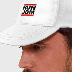 Бейсболка Run JDM Japan, цвет: белый — фото 2