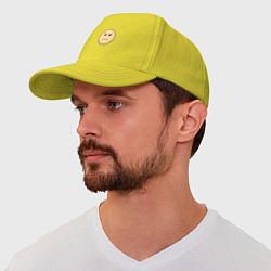 Бейсболка Злой Дурак, цвет: желтый — фото 2