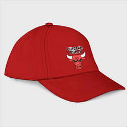 Бейсболка Chicago Bulls, цвет: красный