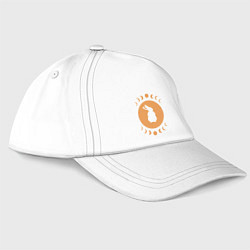Бейсболка Orange Rabbit, цвет: белый
