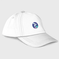 Бейсболка Ночной домик, цвет: белый