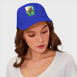 Бейсболка Большой карп, цвет: синий — фото 2