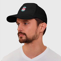 Бейсболка Liverpool fc sport collection, цвет: черный