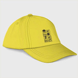 Бейсболка Есть спать велик