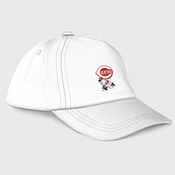 Бейсболка Cincinnati reds baseball team - talisman, цвет: белый