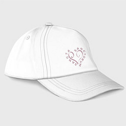Бейсболка Святая святых, цвет: белый